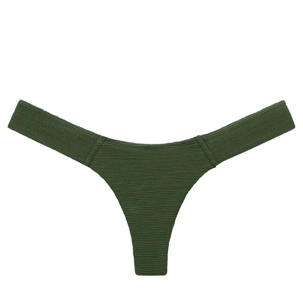 Montce Olive Uno Bikini Bottom w/ extra coverage